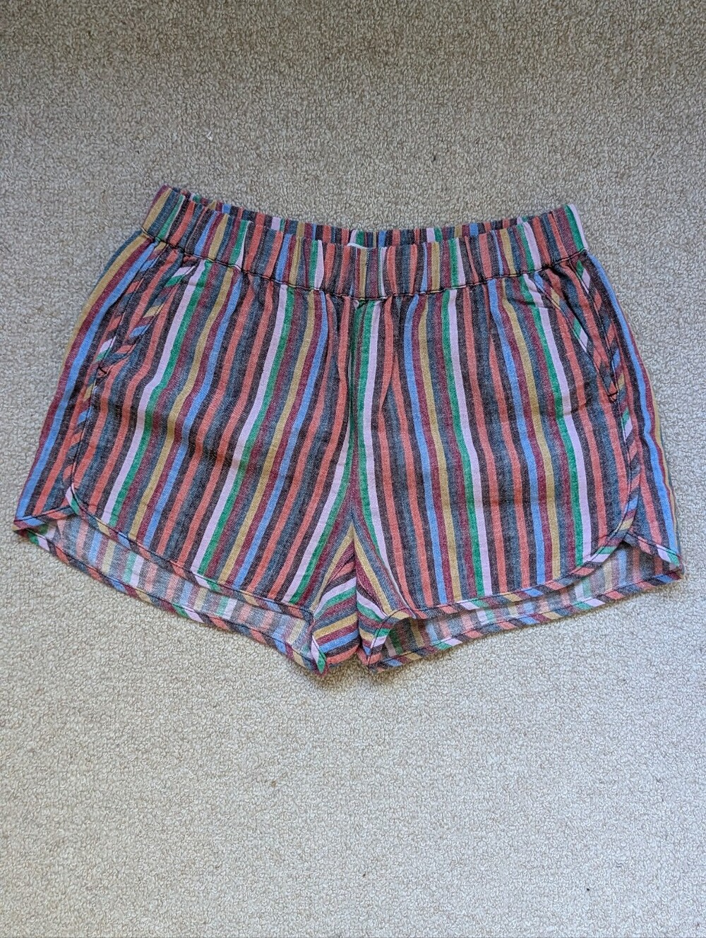 Madewell Striped Shorts Small
